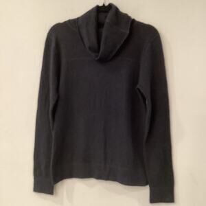 Black Cashmere Cowl Neck Sweater in Size XL NWOT